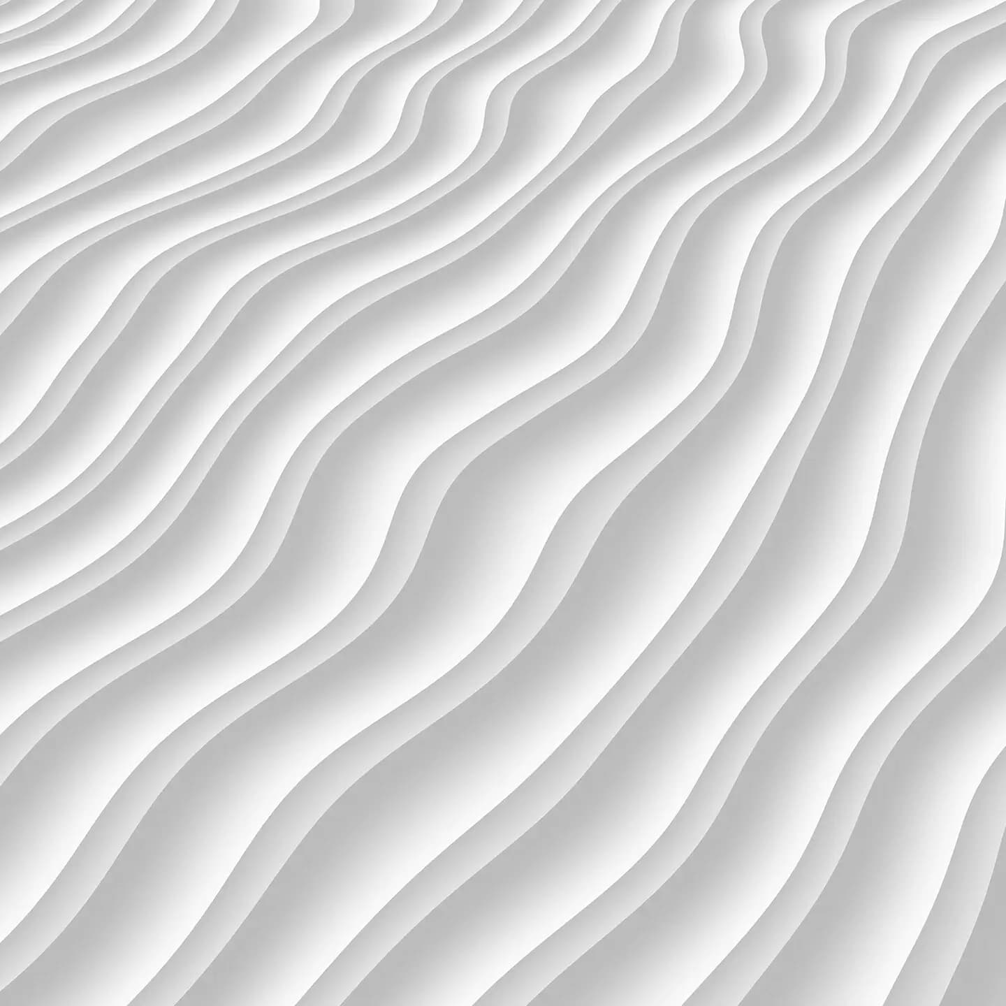 Abstract white wave-like pattern.