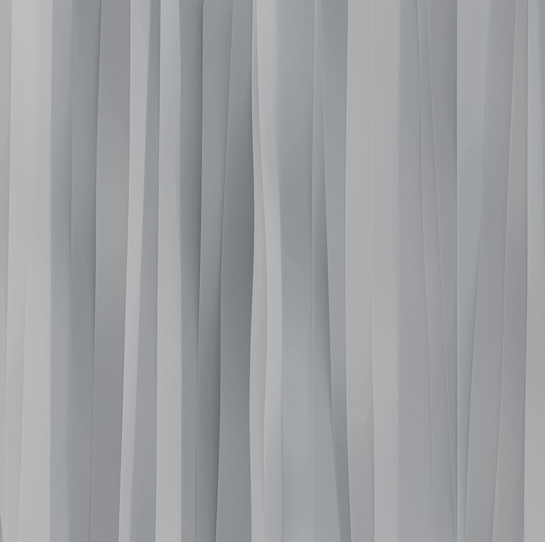 Light grey and white stripes that look like they were created with paper cutouts.